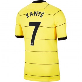 Camisolas de futebol Chelsea Kante 7 Equipamento Alternativa 2021/22 Manga Curta